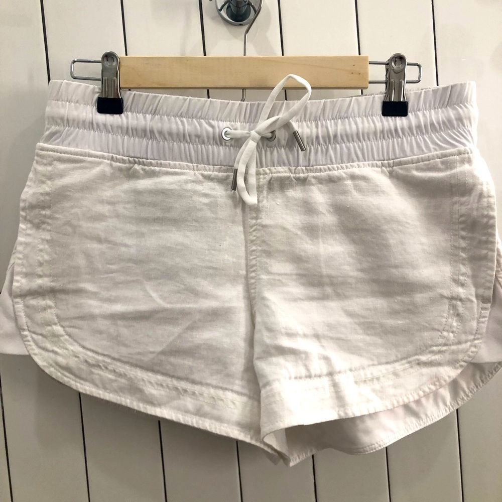 Athleta Cabo linen shorts